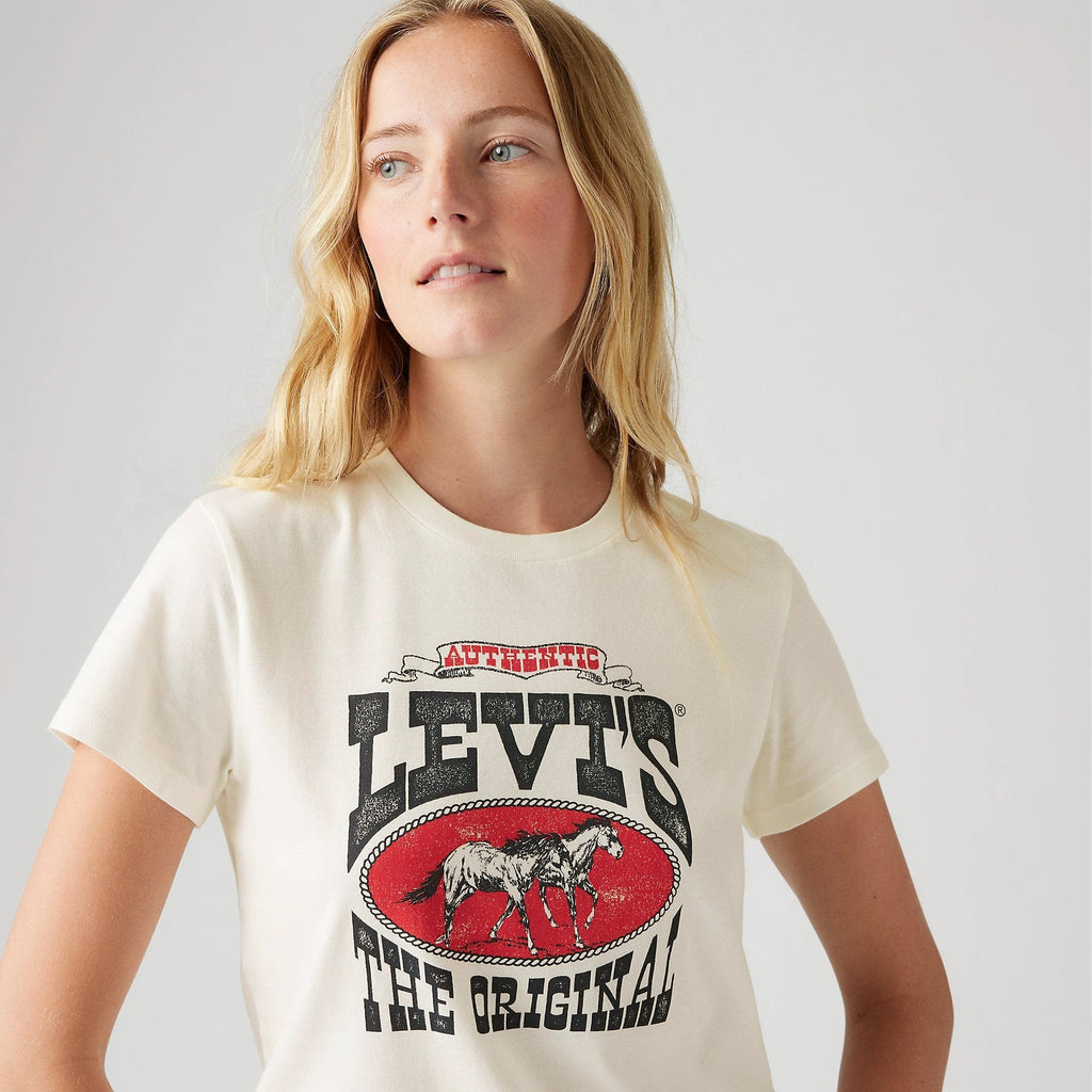 Camiseta Levis Mangas Cortas Estampada Para Damas by Levis