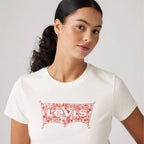 Camiseta Levis Mangas Cortas Lisa Para Damas by Levis