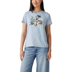 Camiseta Levis Mangas Cortas Estampada Para Damas by Levis