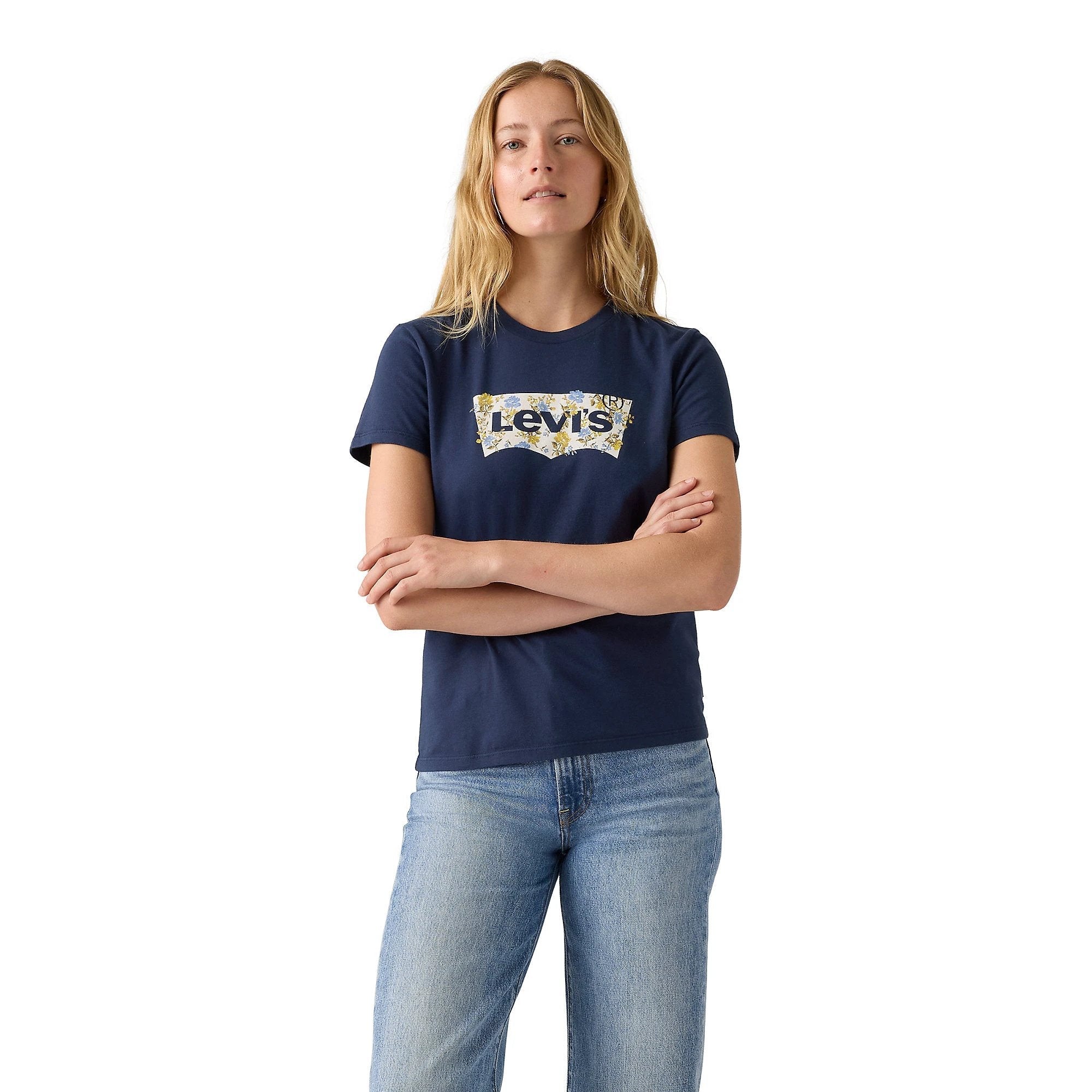 Camiseta Levis Mangas Cortas Estampada Para Damas by Levis
