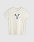 Camiseta Levis Mangas Cortas Logo Botas para Damas