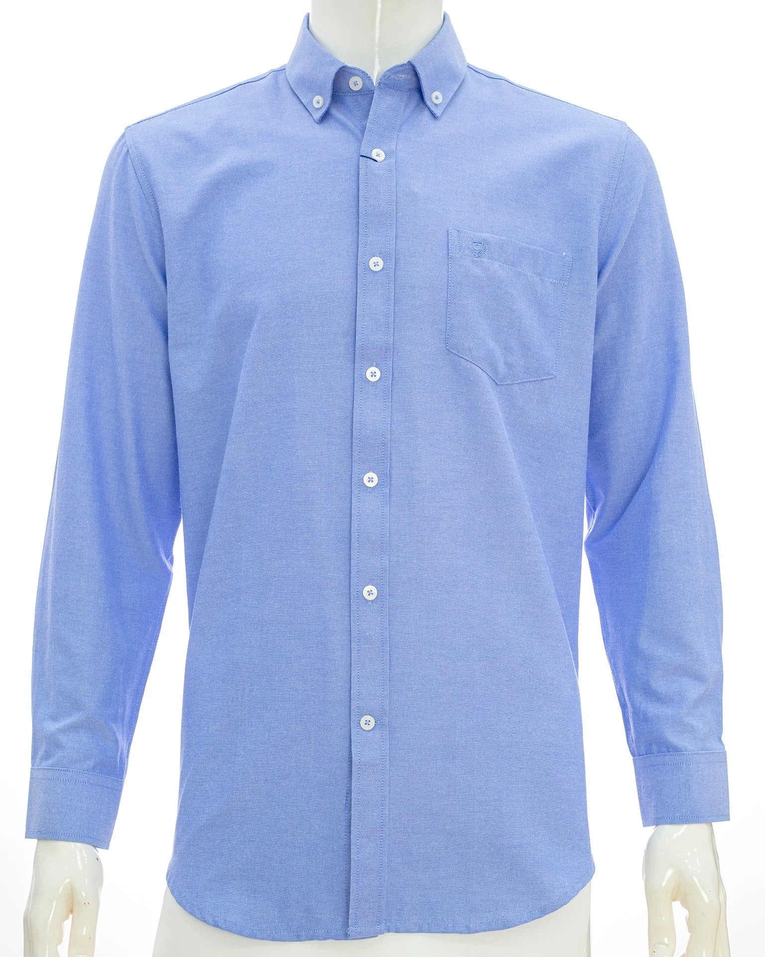 Camisa Chaps Mangas Largas Lisa P/ Caballeros by Chaps