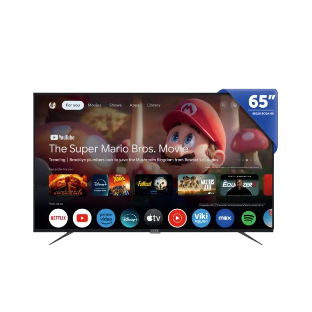 TELEVISOR KTC 65" SMART 4K UHD/QLED/HDMIx3/USBx2/AND11/GOOGLE TV