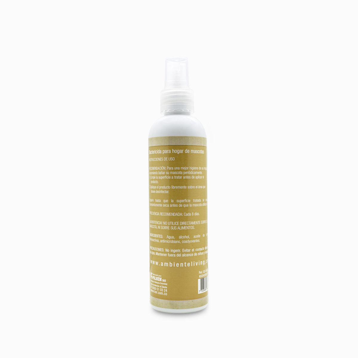 Bactericida hogar de mascotas 250 ml