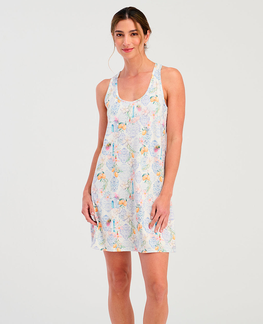 Pijama Batola | Silueta semi ajustada | Estampado mediterráneo - Kliquea