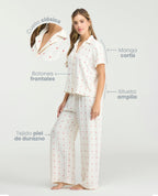 Camisa-Silueta-Amplia-Manga-Corta-|-Pretína-Elastica-|-Botones-frontales_St Even Colombia_18788
