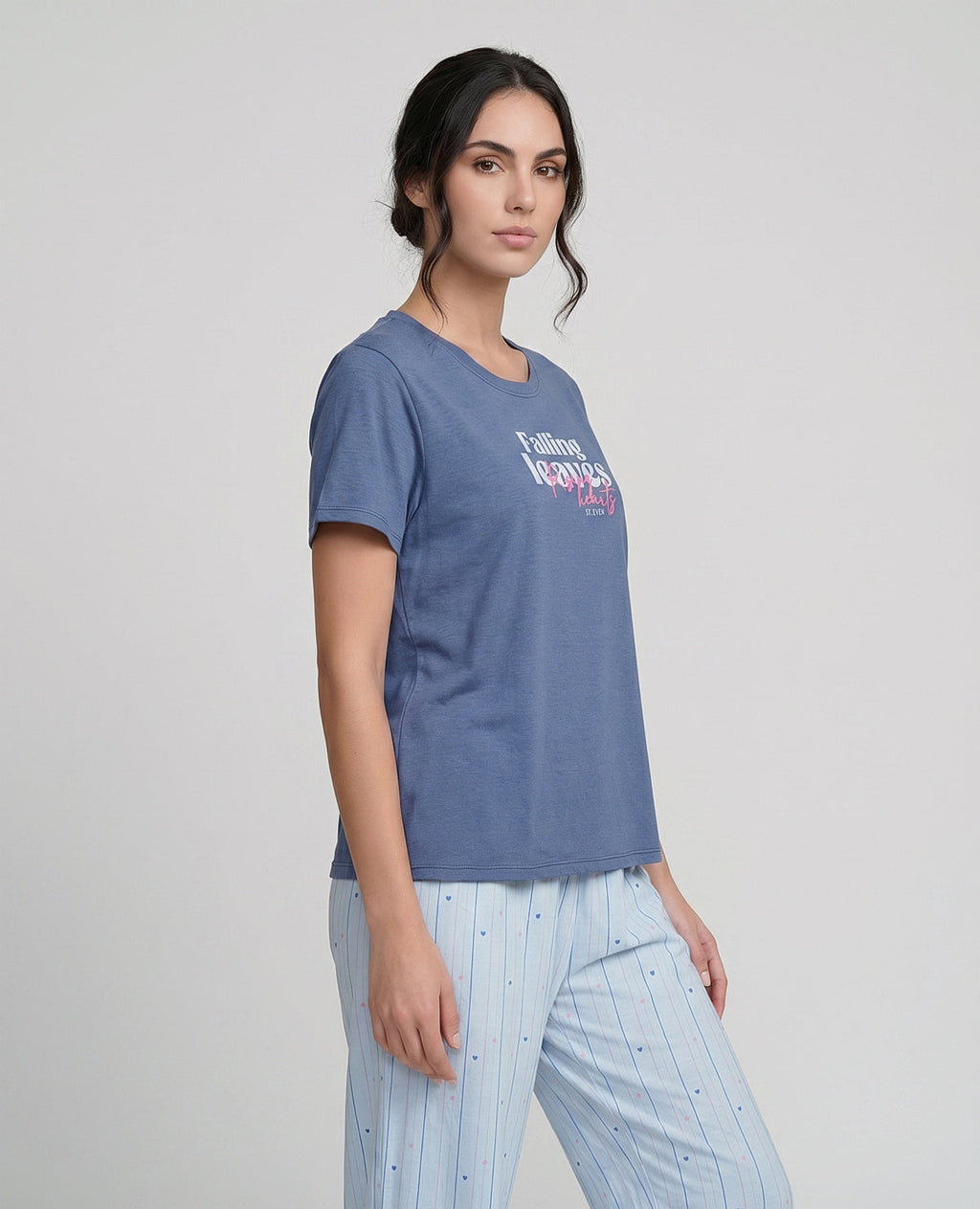 Pijama-Pantalón-Capri-|-Camiseta-Manga-Corta_St Even Colombia_18859