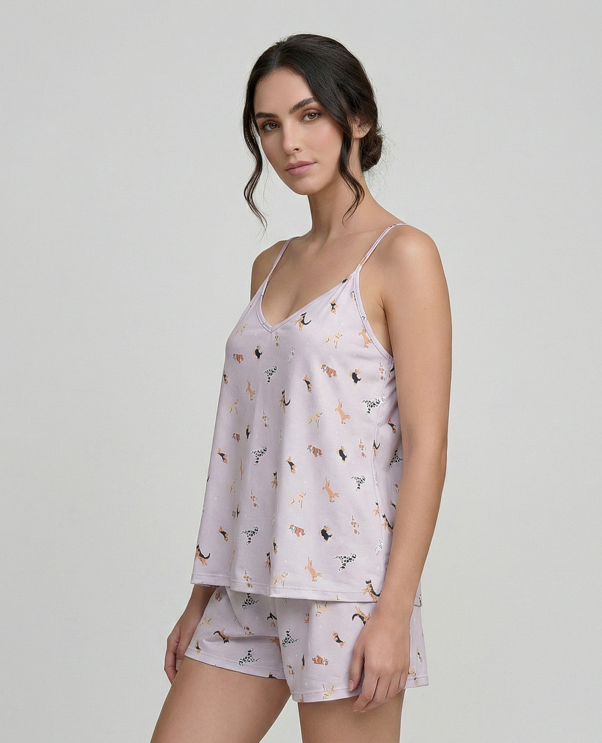 Pijama-de-Short-|-Blusa-escote-en-V-|-Tiras-ajustables_St Even Colombia_18914