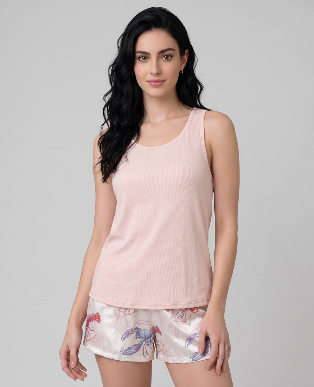 Pijama-de-Short-|-Camisilla-Cuello-Redondo-_St Even Colombia_18964