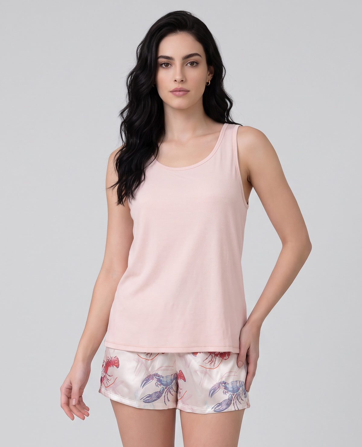 Pijama-de-Short-|-Camisilla-Cuello-Redondo-_St Even Colombia_18964