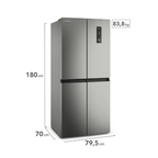 NEVERA 15' 4 PUERTAS FRIGIDAIRE