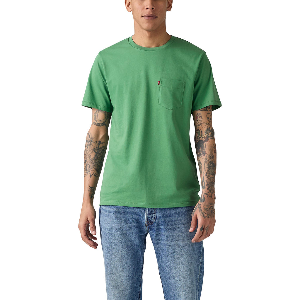 Camiseta Levis Mangas Cortas Lisa para Caballeros