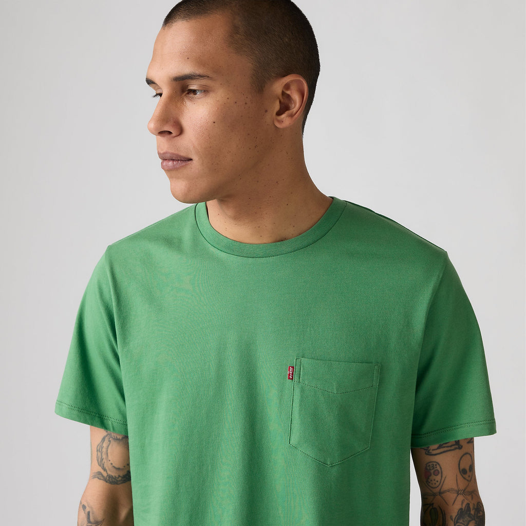 Camiseta Levis Mangas Cortas Lisa para Caballeros