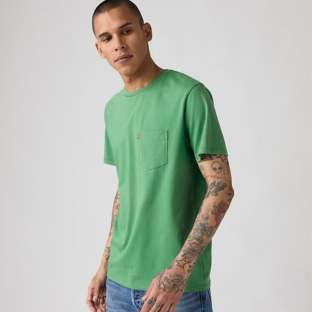 Camiseta Levis Mangas Cortas Lisa para Caballeros