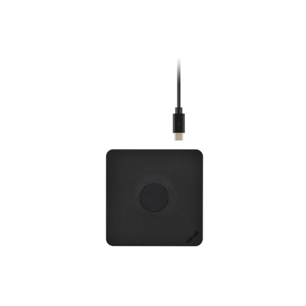 CARGADOR MAXELL CHARGING PAD 5W BLACK (QICP-USB)