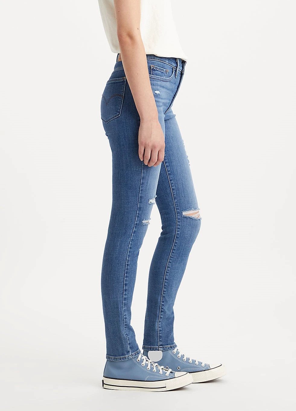 Pantalones Jeans Levis 311 Shaping Skinny P/ Damas 196260387 by Levis