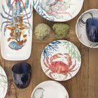 Plato corales cangrejo 20 cm