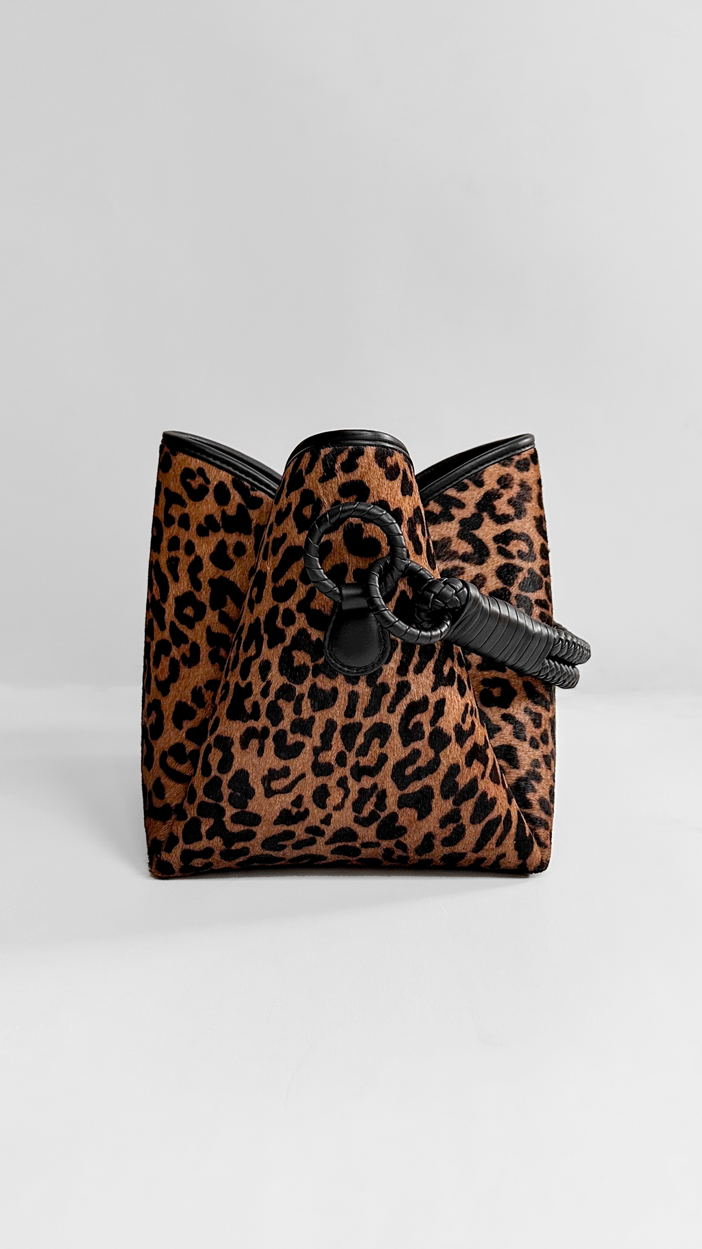 Tulip Bucket Bag, Leopard