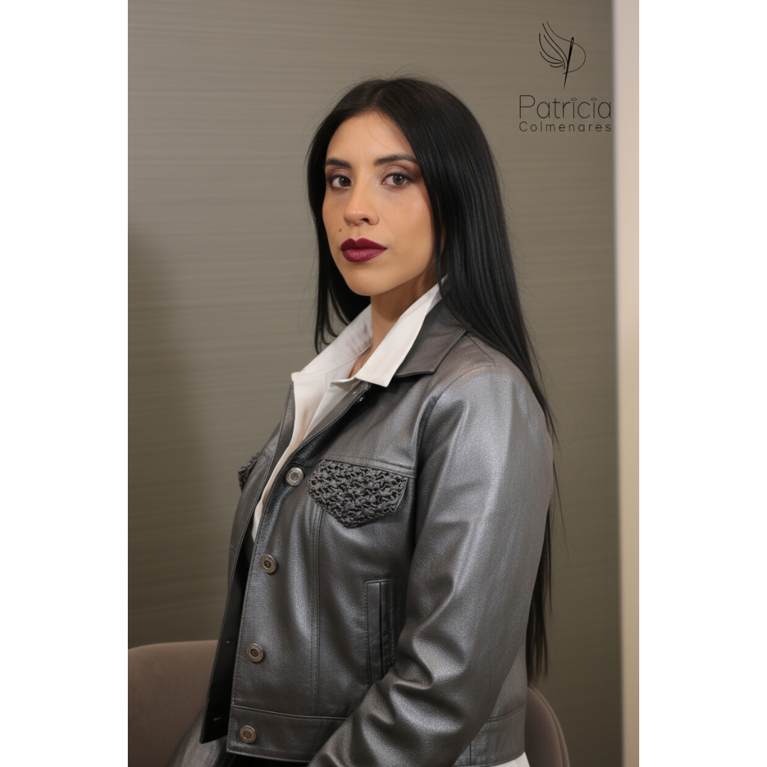Chaqueta Silver Macramé