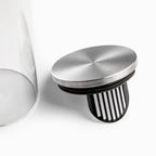 Jarra en vidrio borosilicato con tapa 1300ml