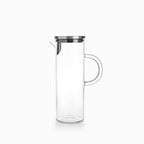 Jarra en vidrio borosilicato con tapa 1300ml