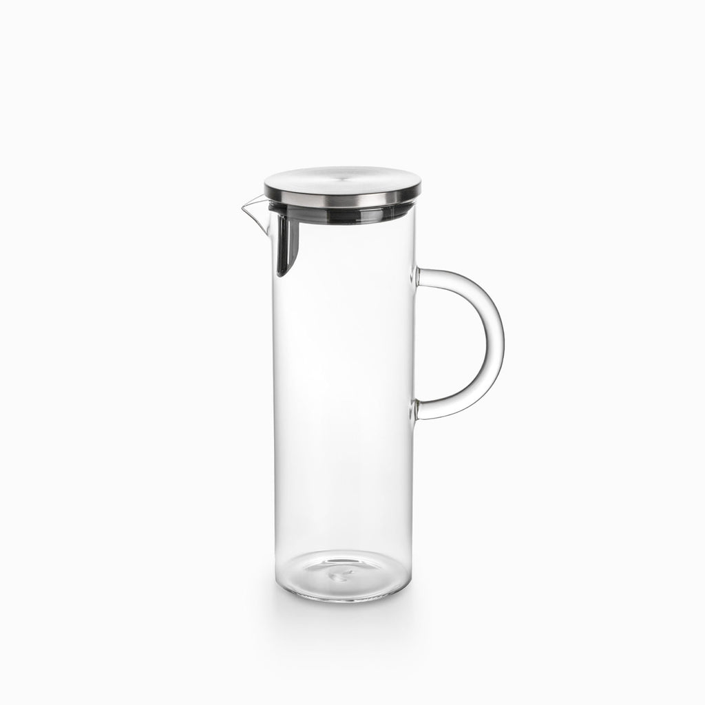 Jarra en vidrio borosilicato con tapa 1300ml