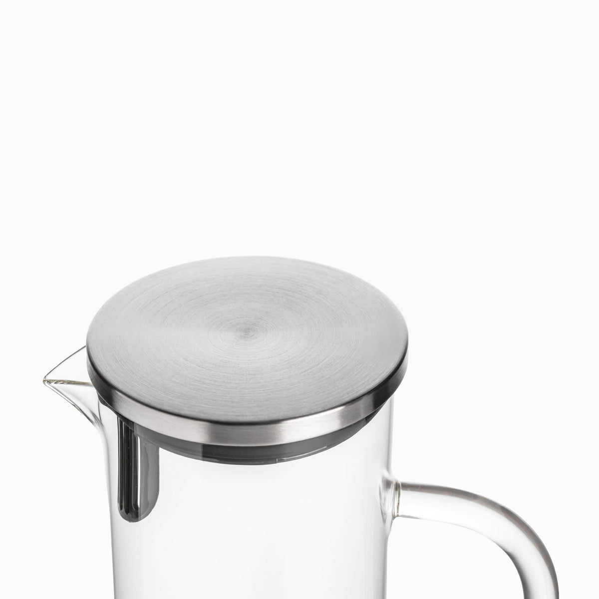 Jarra en vidrio borosilicato con tapa 1300ml