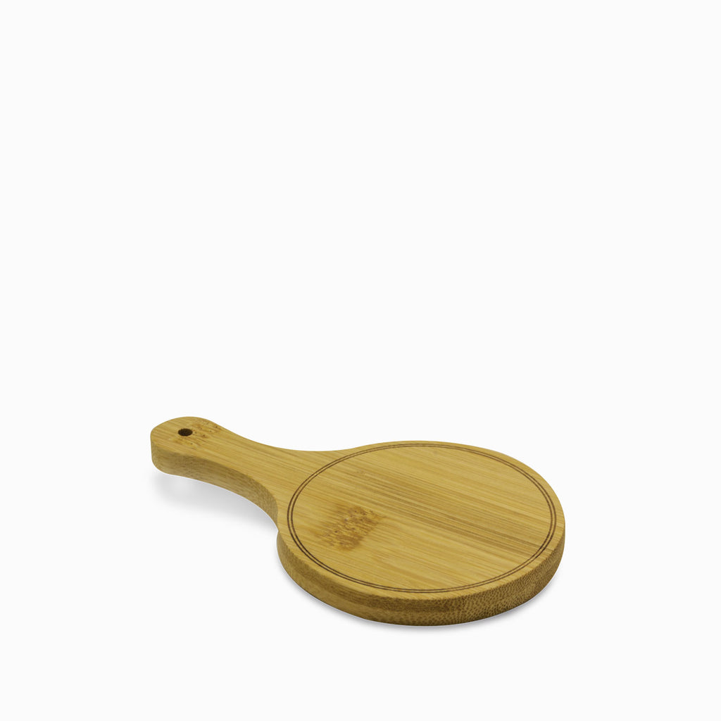 Mini tabla en bambu redonda