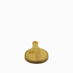 Mini tabla en bambu redonda