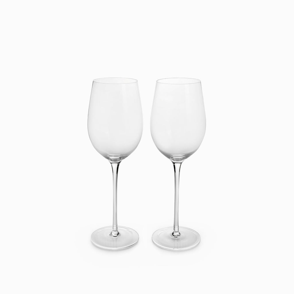 Copa vino blanco en cristal 430ml set x2