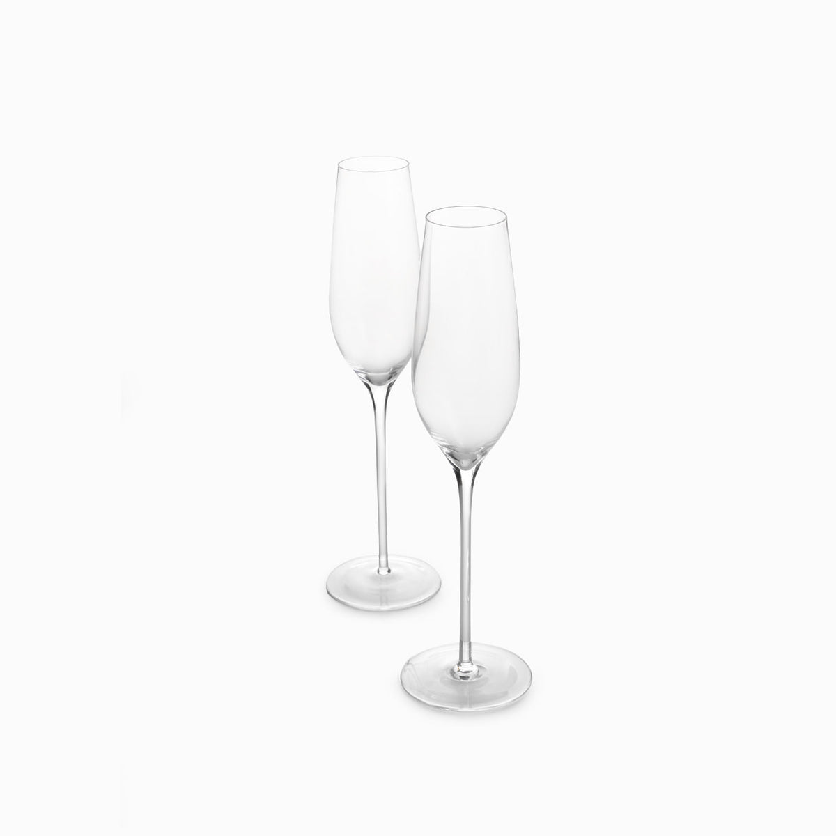 Copa champaña en cristal 230ml set x2