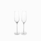 Copa champaña en cristal 230ml set x2
