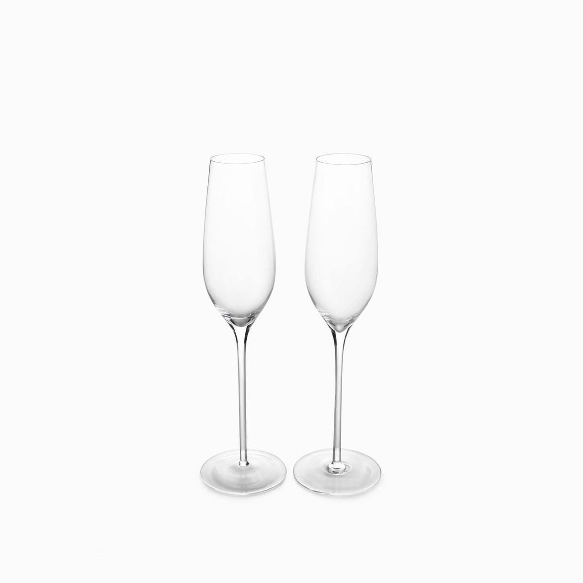 Copa champaña en cristal 230ml set x2