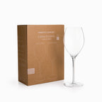 Copa tulipán en cristal 650ml set x2