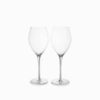 Copa tulipán en cristal 650ml set x2