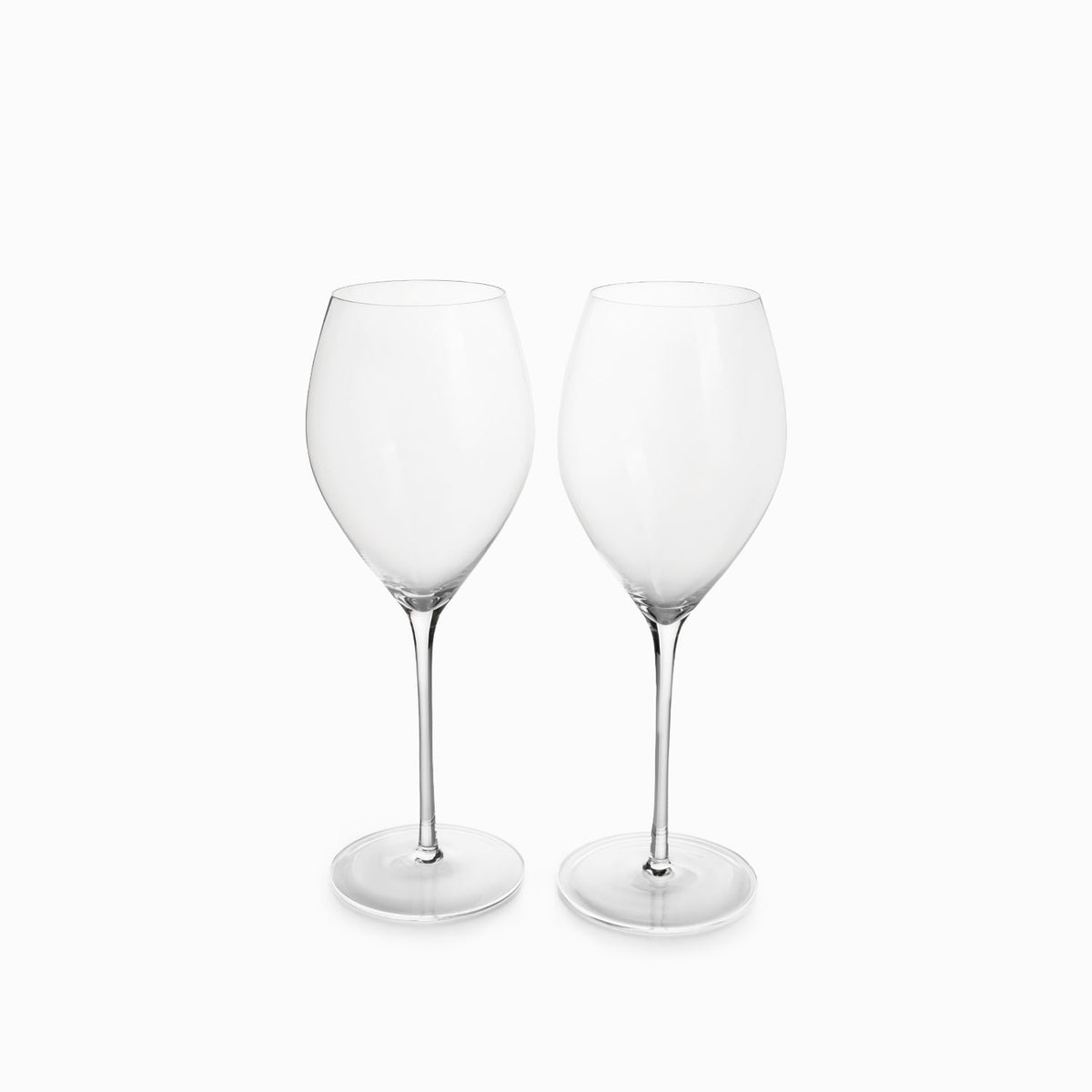 Copa tulipán en cristal 650ml set x2