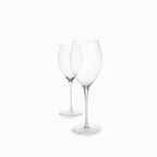 Copa tulipán en cristal 650ml set x2