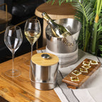 Copa tulipán en cristal 650ml set x2