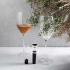 Copa tulipán en cristal 650ml set x2