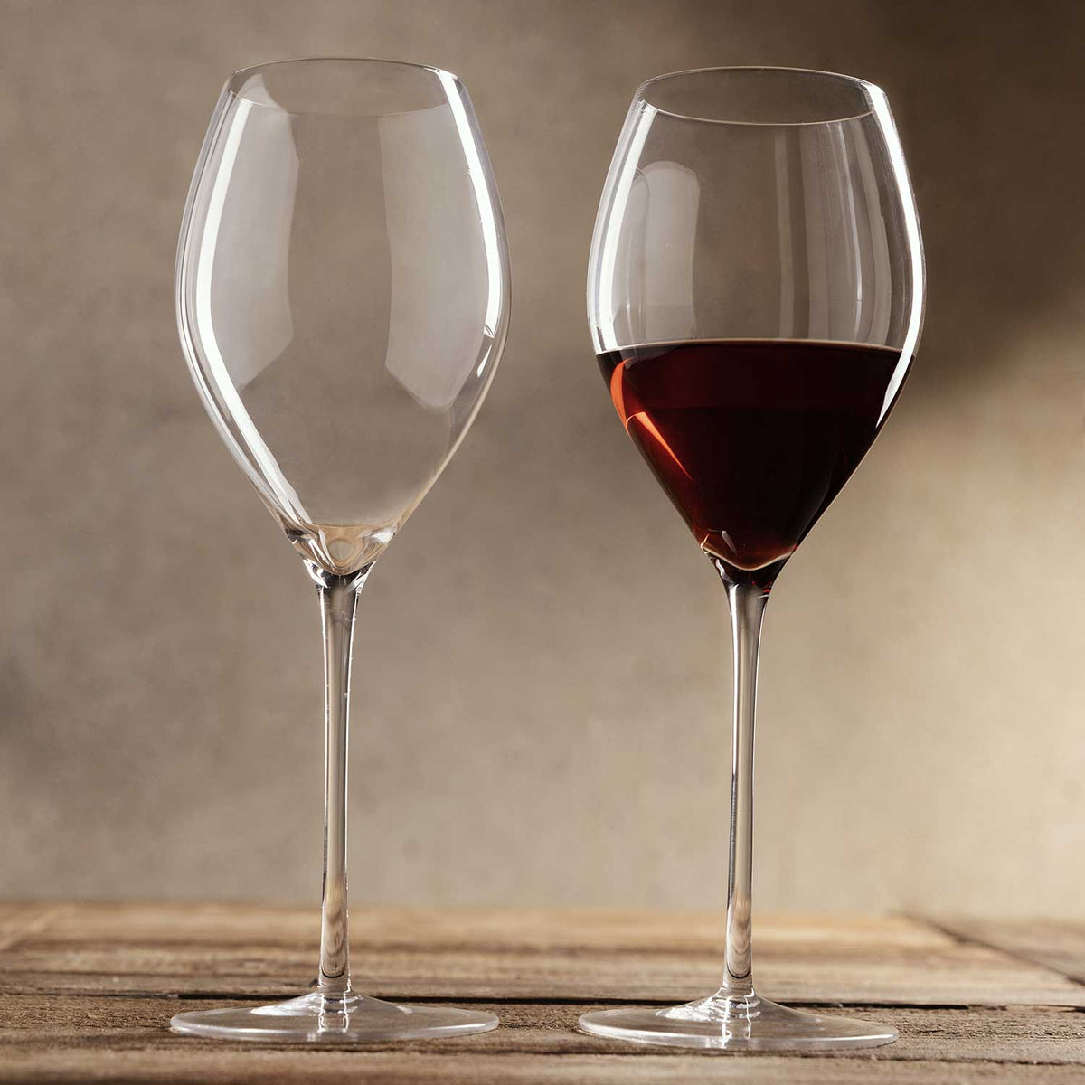 Copa tulipán en cristal 650ml set x2