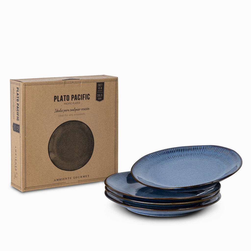 Plato pacific 26.5 cm set x 4