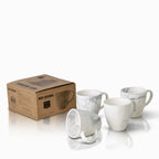 Mug mármol 500 ml setx4