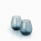 Vaso rombos azul setx2