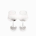 Copa vino ángulo 610ml set x2