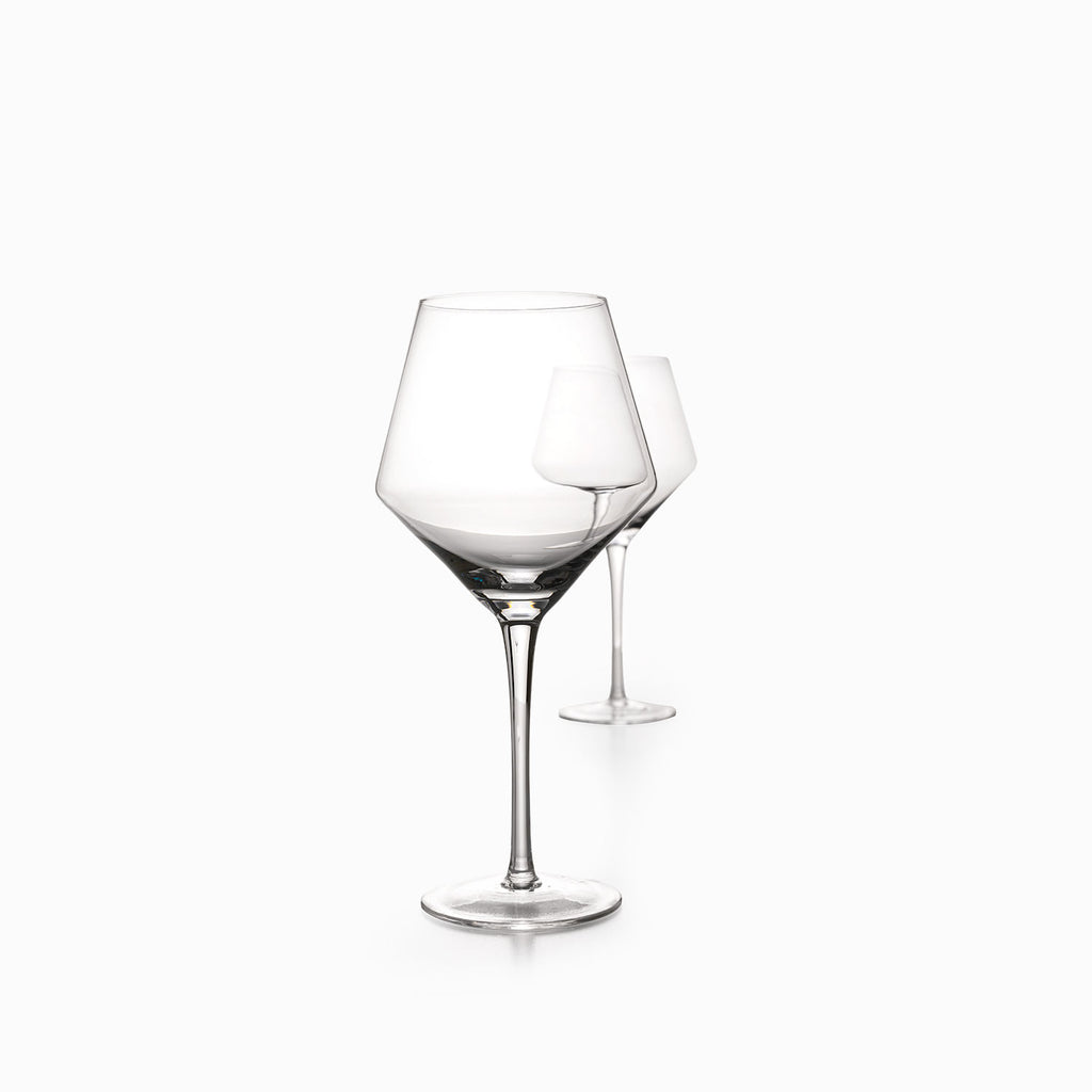 Copa vino ángulo 610ml set x2