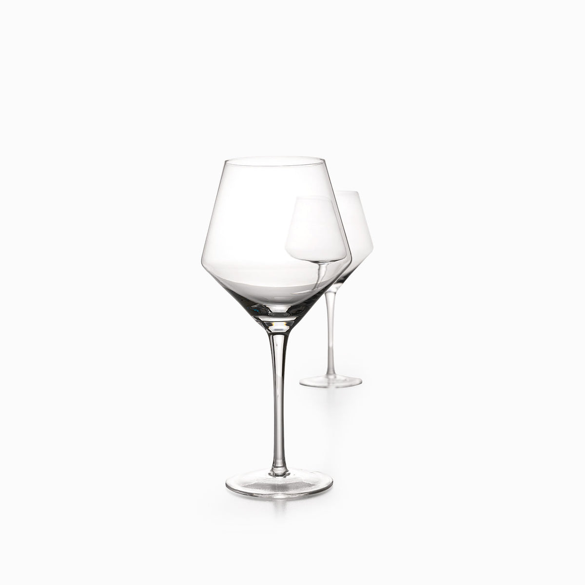 Copa vino ángulo 610ml set x2