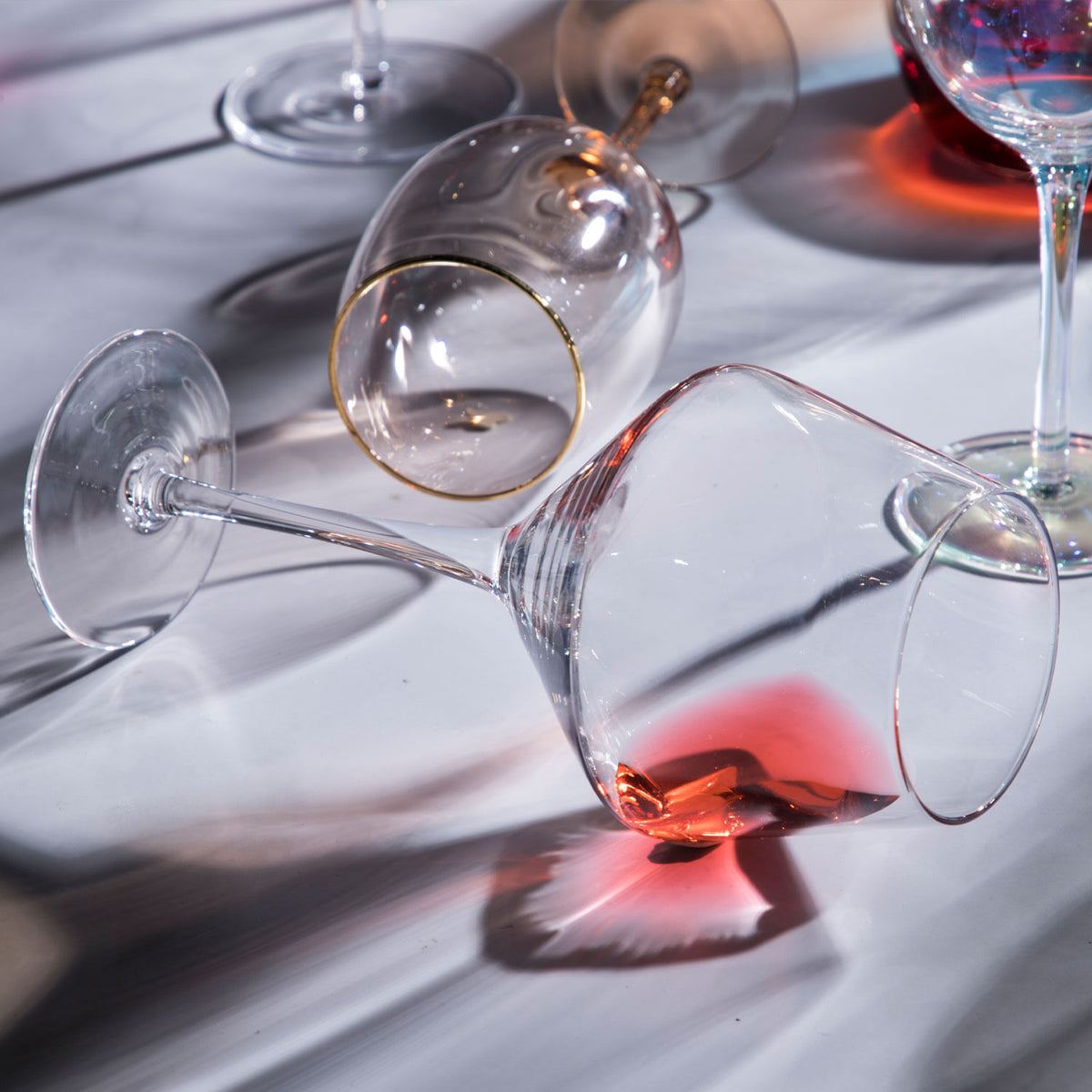 Copa vino ángulo 610ml set x2