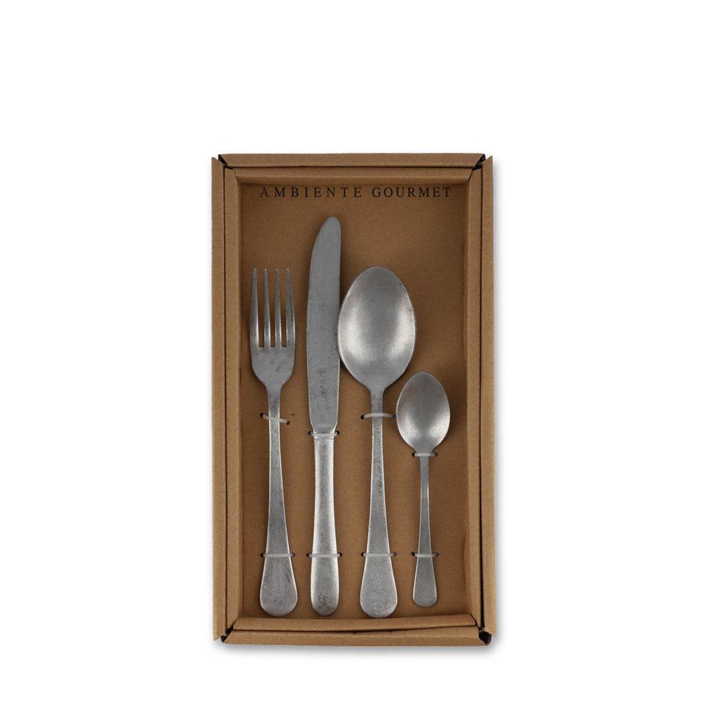 Set de cubiertos antique 16 pcs