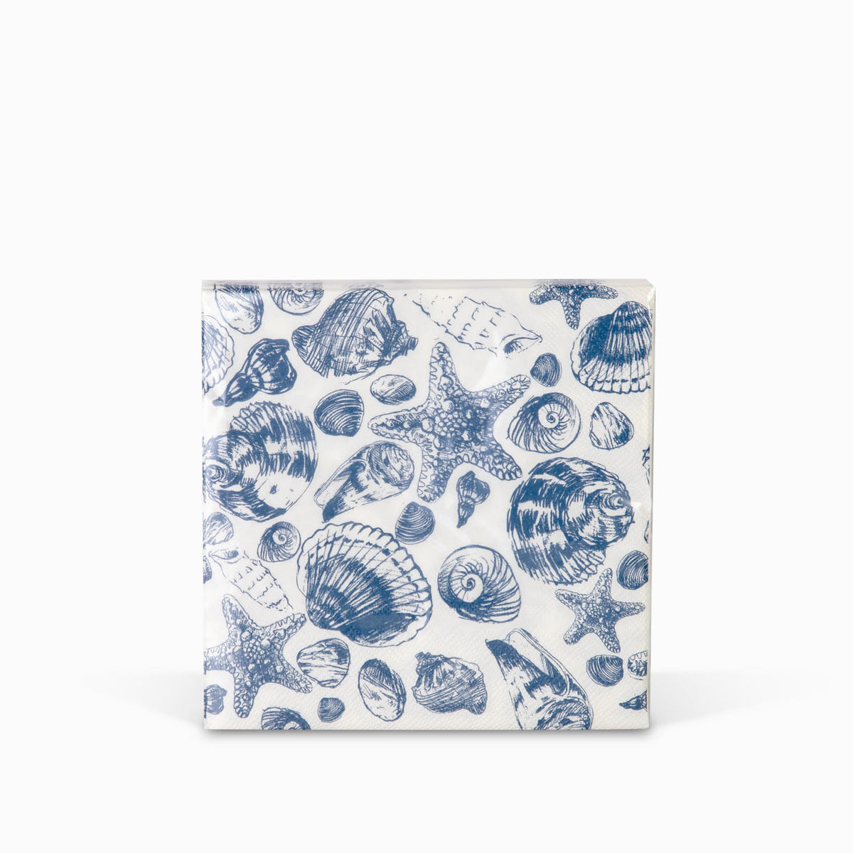 Servilletas conchas y estrellas mar set x20