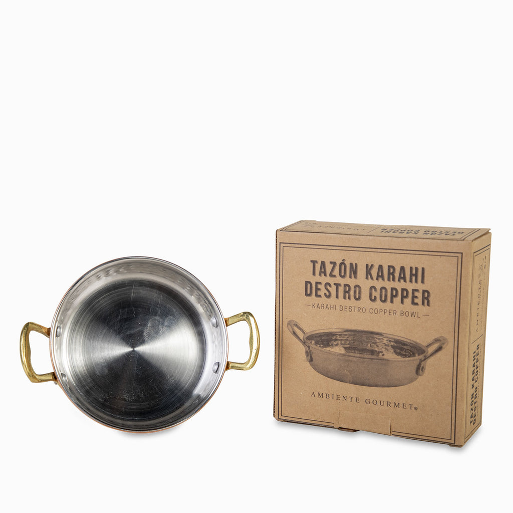 Tazon karahi destro copper